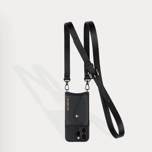 Brand new Bandolier Hailey- black/pewter - for IPhone 12/12  Pro
